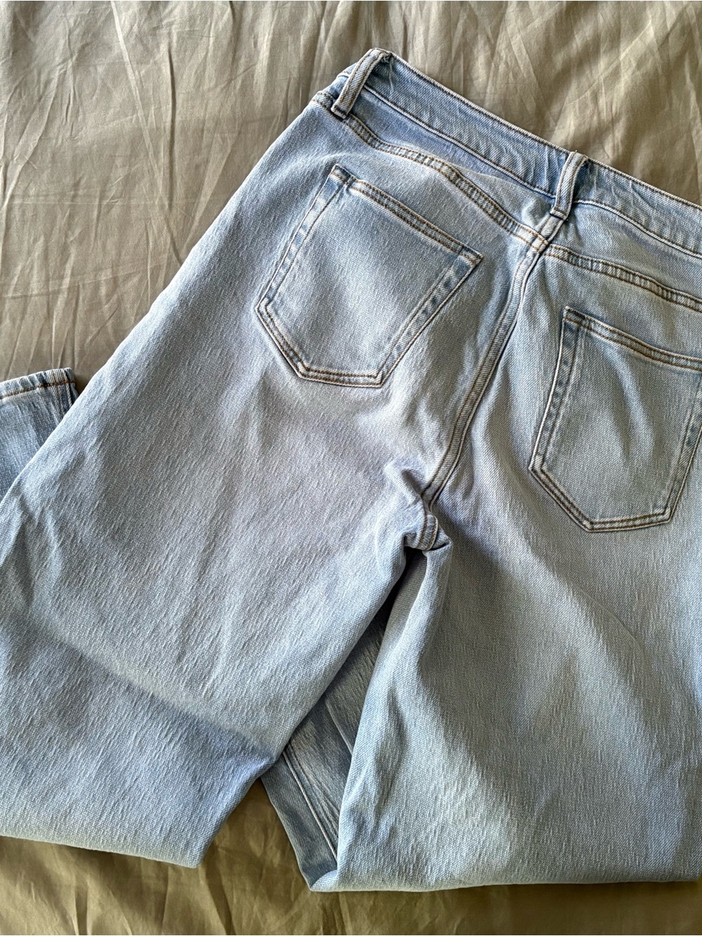 Quince Bella Stretch Relaxed Straight Jeans - Picture 3 of 3